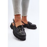 S. BARSKI Women's Flat Heel Sandals with Decoration Black D&A | ePonuda.com
