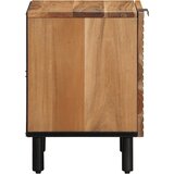  Noćni ormarići 2 kom 40x33x46 cm Masivno drvo akacije - 2 Drvo bagrema | shoptok.hr