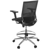 MID.YOU Vrtljivi Stol Top Work 78, Črna | Shoptok.si