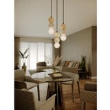 MAXLIGHT P0664 - Luster na sajli ALICE 1xG9/7W/230V prečnik 10 cm crna/bež | Eponuda.com