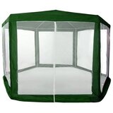 Multi Garden komercijalni vrtni paviljon šator – 2 × 2 × 2 m, s mrežom protiv komaraca, zeleni | shoptok.hr