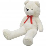 vidaXL Plišasta igrača medvedek bele barve 242 cm Cene