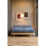 Karup Svetlo modra raztegljiva sedežna garnitura iz rebrastega žameta 140 cm Roots – | Shoptok.si