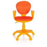 MID.YOU Otroški Vrtljivi Stol Colour, Oranžna | Shoptok.si