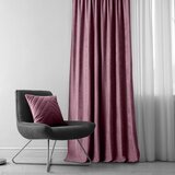  Curtain MILANA color lilac style classic flex 9.5 cm with double pleat chenille 140x270 HOMEDE | shoptok.hr