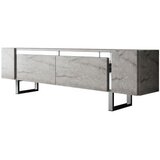 Hanah home tv polica yildiz travertine silver