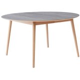 Hammel Furniture Okrogla raztegljiva jedilna miza s keramično ploščo ø 135 cm Meza – Cene