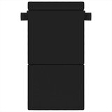 SK Zložljiv kavč postelja Črna 70 x 80 x 60 cm Blago, (5000300741) | Shoptok.si