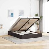 vidaXL Otomanski posteljni okvir brez vzmetnice rjav 140x190 cm blago, (21611872) | Shoptok.si
