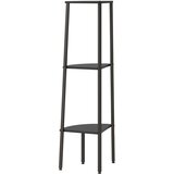  Kutne police s 3 razine crne 45,5 x 31,5 x 120 cm | Eponuda.com