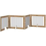  Vrata za pse s postoljem 4 pcs Hrast artisan 100 x 80 cm | shoptok.hr