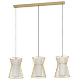 Eglo Viseća lampa MASETA 3xE27 93 cm zlatna/opal staklo 99636 Cene