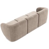 Makamii Svetlo rjava sedežna garnitura iz šenilje 244 cm Lani – | Shoptok.si