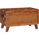 vidaXL Kutija za spremanje 70 x 35 x 40 cm masivno obnovljeno drvo | shoptok.hr