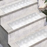  Stepenica Pravokutni 4 pcs Srebrno 60 x 20 cm Aluminij | shoptok.hr