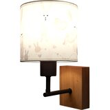 Brilagi Zidna lampa BOBO WOOD 1xE27/25W/230V hrast/crna/bela/zečići | Eponuda.com