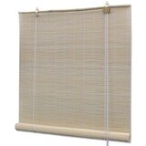 Rolo zavjesa od bambusa prirodna boja 80 x 160 cm Cijene