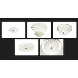  Duolla - LED plafonsko svetlo CORTINA LED/26W/230V prečnik 45 cm 4000K ružičasta | Eponuda.com