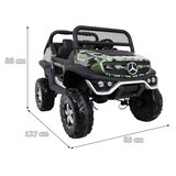  Licencirani auto na akumultor Mercedes BENZ UNIMOG - moro | shoptok.hr