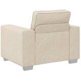 SOFA stolica Bež 100 cm Platnasta tkanina | shoptok.hr
