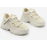 Resti Beige women's sneaker sports shoes Evilpo- Footwear | Shoptok.si
