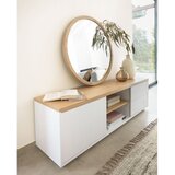 Kave Home Bijela TV komoda u dekoru hrasta 150x44x36 cm Abilen – | shoptok.hr