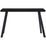 vidaXL Blagovaonski stol crni 120 x 60 x 75 cm od kaljenog stakla | shoptok.hr