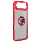 AVIZAR Ovitek za iPhone Air z obročastim stojalom in magnetnim nastavkom, Rdeča, (5000189092) | Shoptok.si