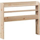 vidaXL Okvir kreveta s uzglavljem 90 x 200 cm od masivne borovine | shoptok.hr