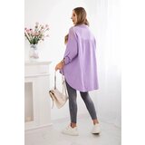 Kesi Włoski Cotton muslin shirt fialka | shoptok.hr