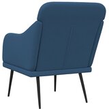  Fotelja plava 63 x 76 x 80 cm od tkanine | Eponuda.com