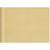 Balkonski zaslon boja pijeska 75x1000 cm 100 % poliester Oxford | shoptok.hr