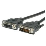 Value DVI priključni kabel DVI-D 24+1-polni vtič 3.00 m črna 11.99.5564 zaščiten\, lahko se privije DVI kabel, (20418725) Cene