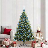 vidaXL Umjetno savitljivo božićno drvce 300 LED-a Zelena 180 cm | shoptok.hr