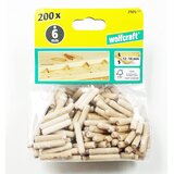 Wolfcraft Tiple f 6 x 30 mm, 200 kom Cene