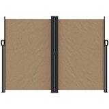  Zložljiva stranska tenda taupe 180x1200 cm | Shoptok.si