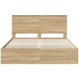  Okvir za krevet s ladicama Sonoma hrast 160 x 200 cm | shoptok.hr
