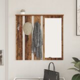  Vješalica za kapute na zidu Staro drvo 84 x 10 x 80 cm | shoptok.hr