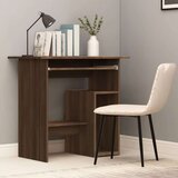  Radni stol boja smeđeg hrasta 80x45x74 cm od konstruiranog drva | shoptok.hr