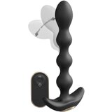 Dorcel Flexi Balls - bežični, radio analni vibrator (crni) | shoptok.hr