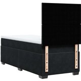 vidaXL box spring krevet s madracem crni 80 x 200 cm baršunasti | shoptok.hr