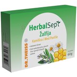 Dr. Theiss žalfija + kamilica + med, pastile, 24kom