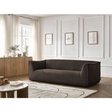 Bobochic Paris Rjava sedežna garnitura iz rebrastega žameta 242 cm Giorgia – | Shoptok.si