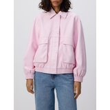 Reserved Bomber jakna od eko kože - ružičasta | shoptok.hr
