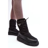 Boto Women's snow boots with thick sole black Lureta | shoptok.hr
