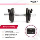 Worqout Dumbbells Paint Dumbell Set 1Okg - unisex | shoptok.hr