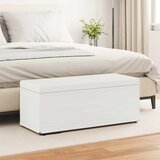  Stolica Bijelo 101 x 41 x 40 cm Umjetna Koža i Fino Radeći Drvo | shoptok.hr