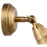  Där Lighting NAT0742 - Zidno spot svetlo NATHANIEL 1xGU10/11W/230V mesing | Eponuda.com