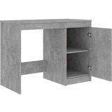  Radni stol siva boja betona 140 x 50 x 76 cm od iverice | shoptok.hr