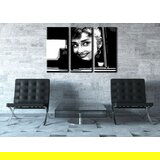  Ručno slikane slike na platnu na platnu POP Art Audrey HEPBHURN 3-dijelna () | shoptok.hr